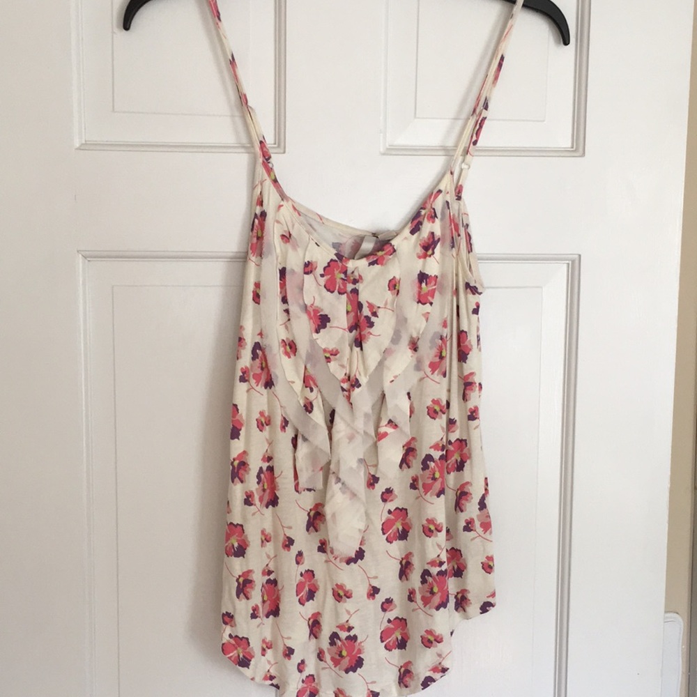 NWT LC Lauren Conrad floral tank
